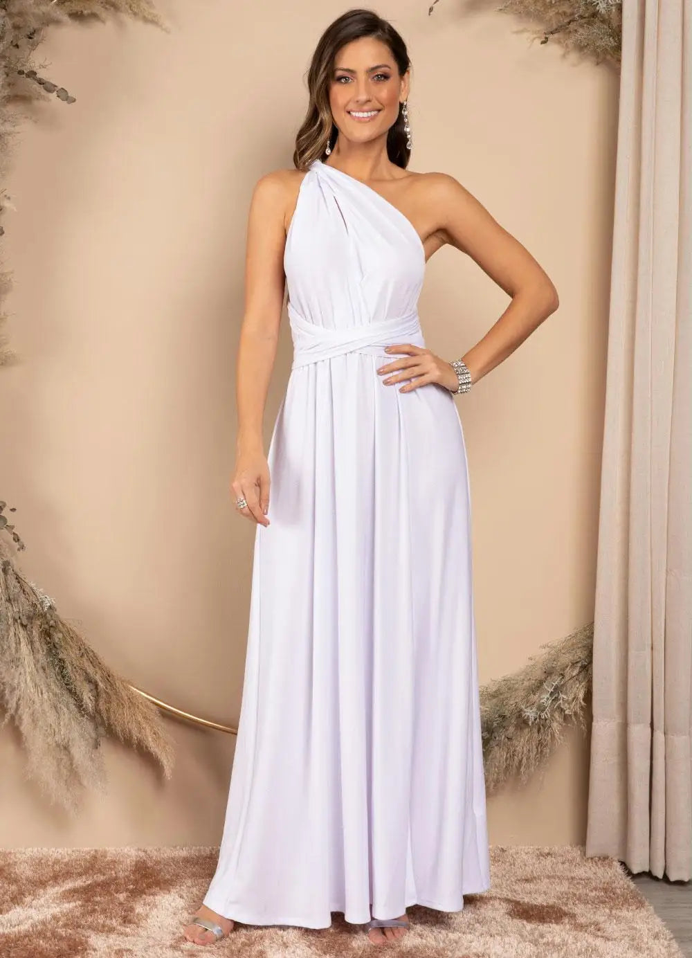 Robe Maxi V-neck Bohème - Élégance d'Été Femme
