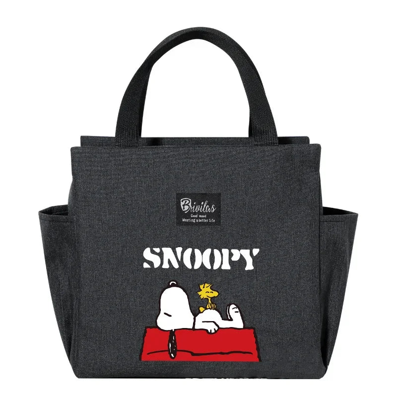 Snoopy's Insulated Bento Lunch Bag for Kids & Students