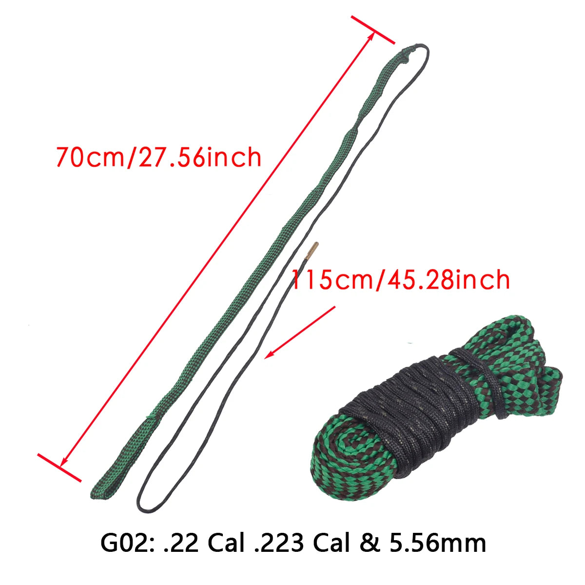 Corde Serpent Nettoyante Multi-Calibres Fusil/Pistolet
