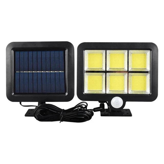Applique Solaire 160LED Étanche avec Capteur Mouvement