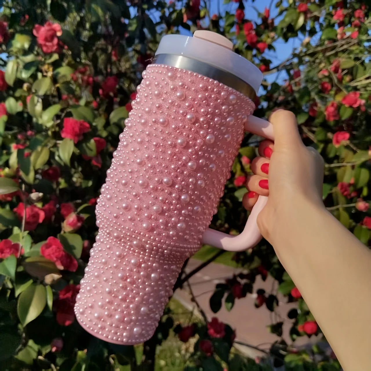 Éclat Gobelet 40oz: Luxe Isolé & Compatible Voiture