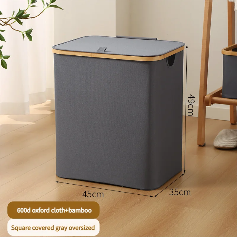 EcoFold Laundry Basket: Compact & Durable Storage