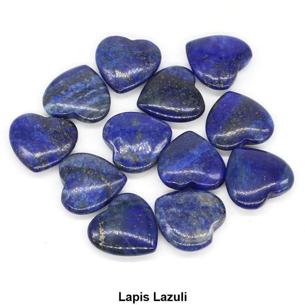 Cœur de Quartz Améthyste 20mm