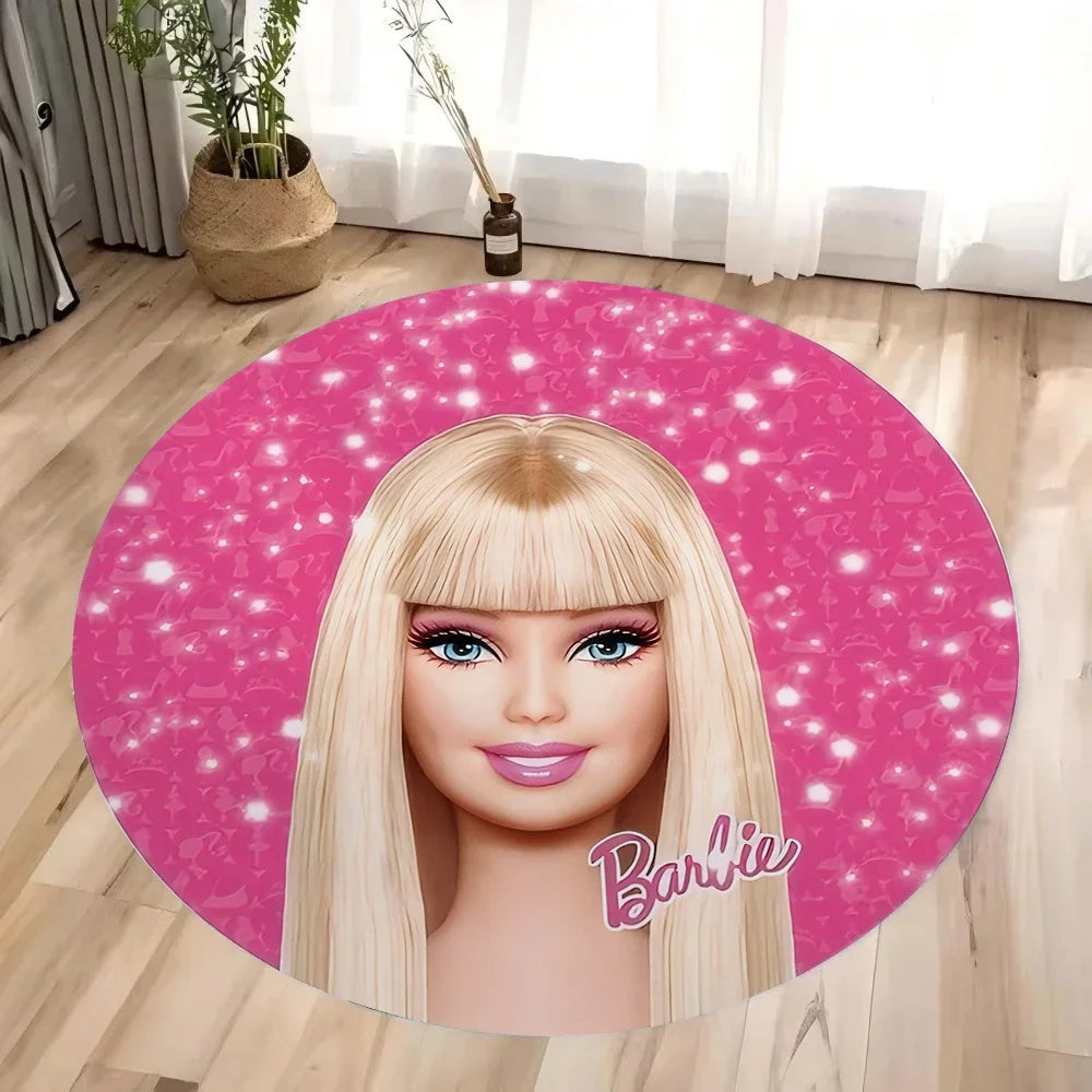 Barbie Chic: MINISO Anti-Slip Round Rugs