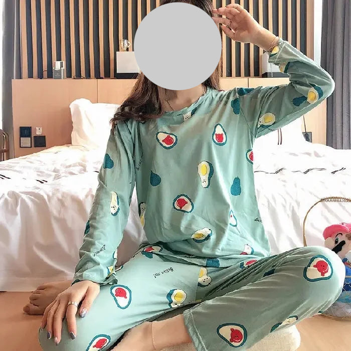 Pyjamas Mignons Coréens pour Femmes Courtes