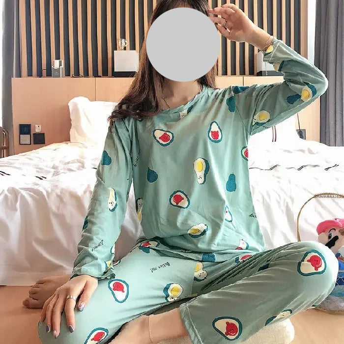 Pyjama Cartoon Coréen Élégant