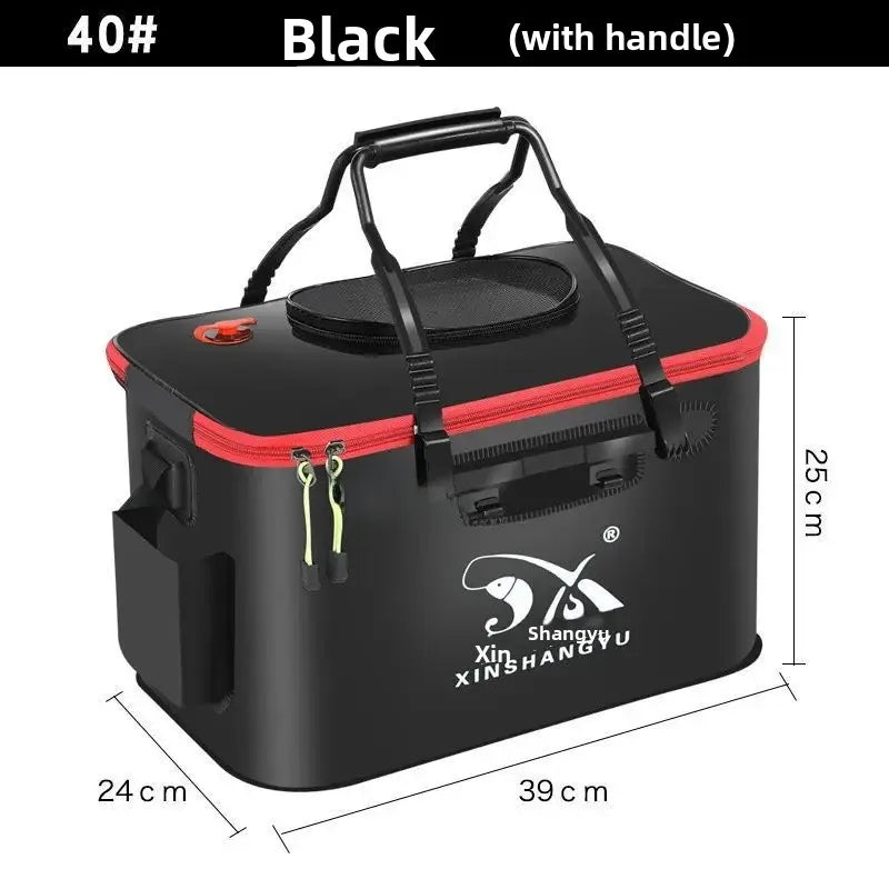 Seau Pliant EVA Durable - Protection Poissons Vivants