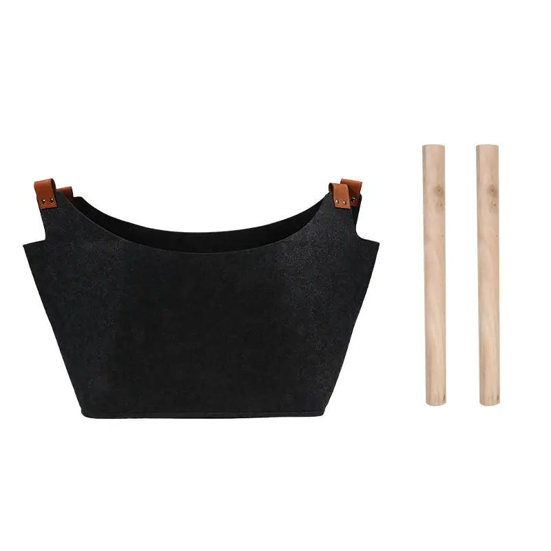 Foldable Firewood Tote: Durable, Eco-Friendly Storage