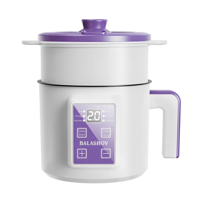 BALASHOV MultiChef: Compact 1.7L Rice & More Cooker