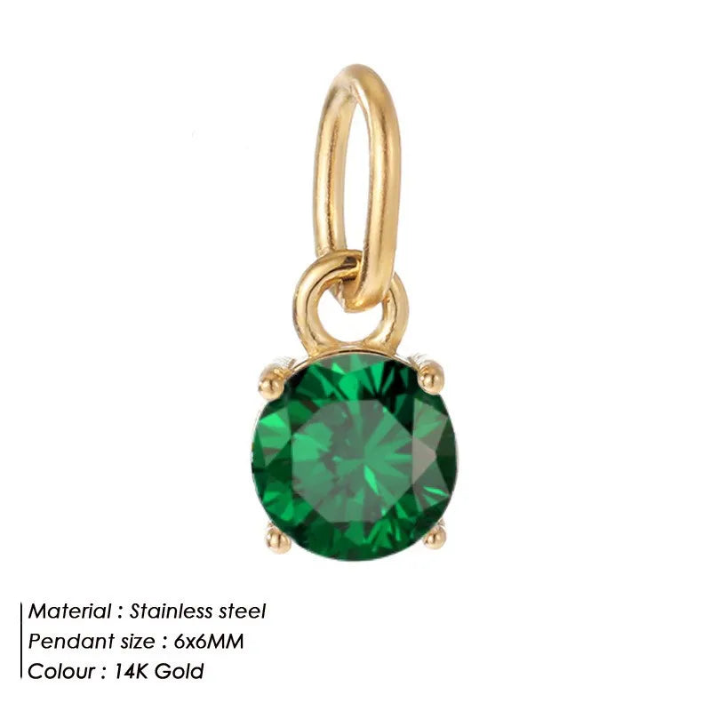 Mini Charme Élégant en Acier Inoxydable