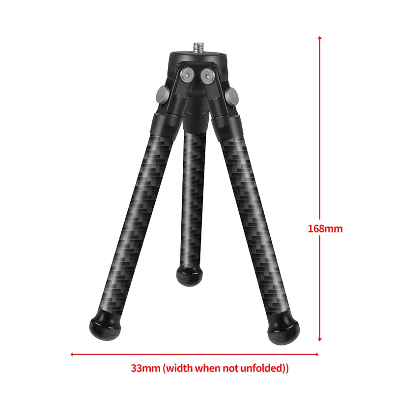 CarbonLite Mini Tripod: Travel-Ready Camera Support