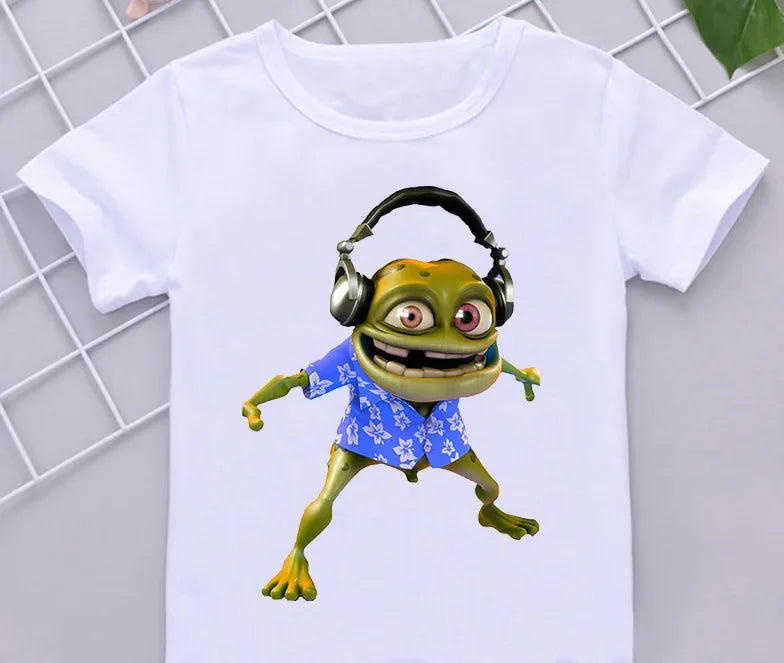 T-Shirt Fun Crazy Frog pour Garçons