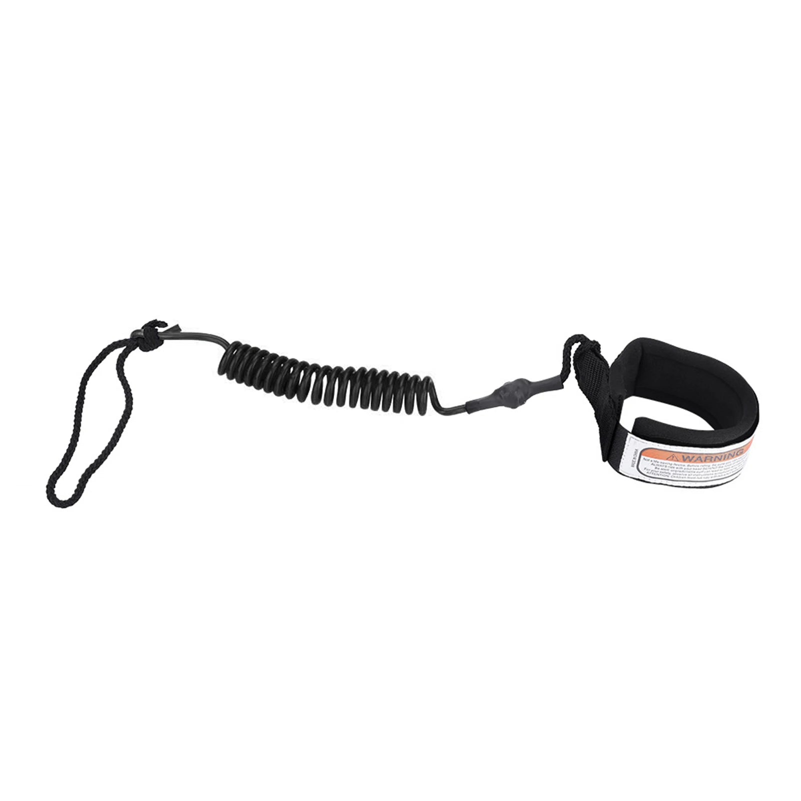 Laisse Surf PU 5mm - Corde enroulée pour Paddle/SUP