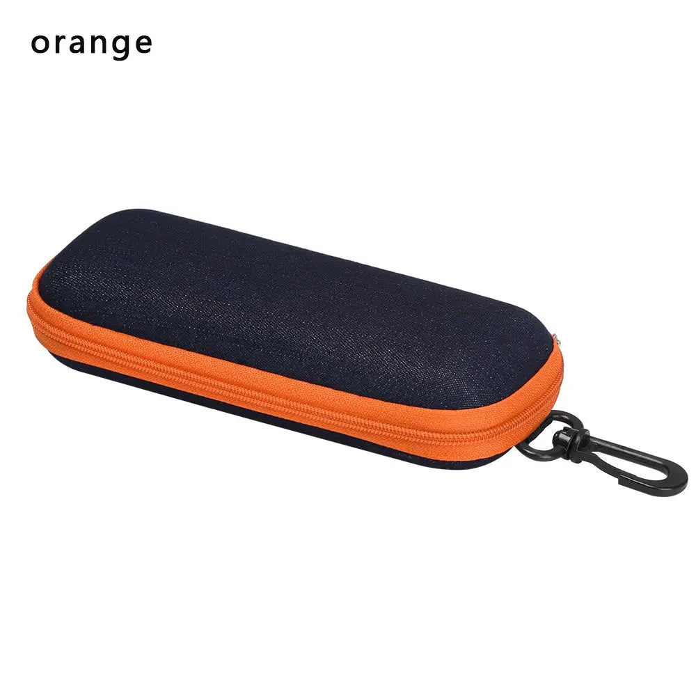 Chic Shimmer Eyewear Case - Stylish & Portable