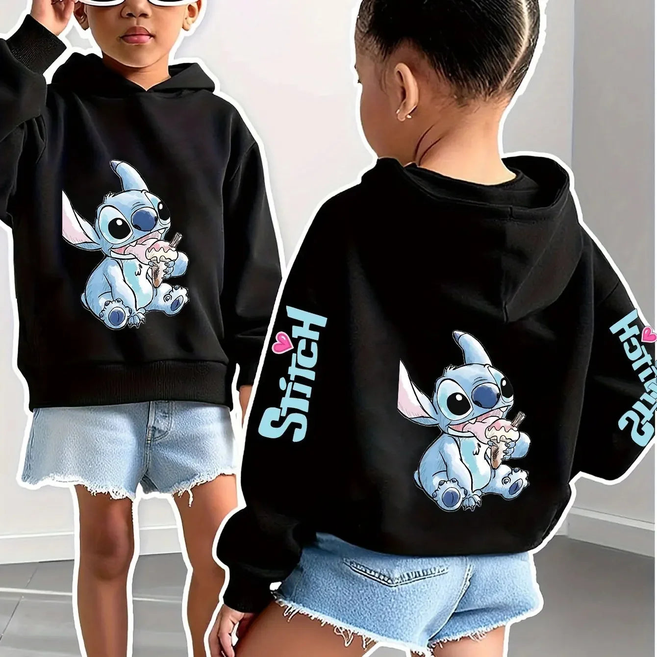 Sweat Disney Stitch Unisexe pour Enfants - Cool & Fun