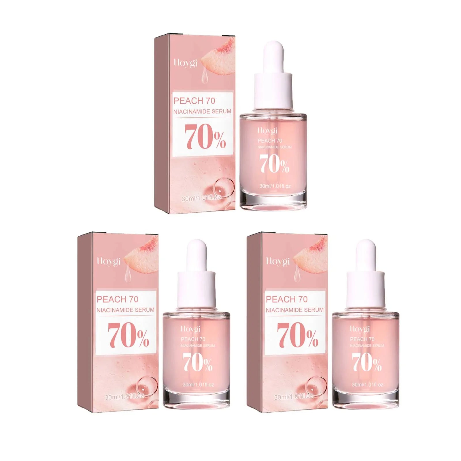 Peach Glow Serum: Niacinamide for Radiant Skin