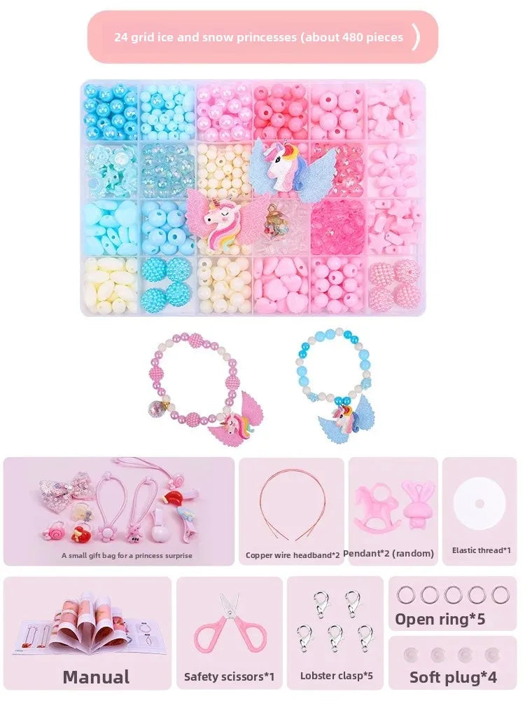 Perles Magiques: Kit Créatif pour Bracelets et Colliers