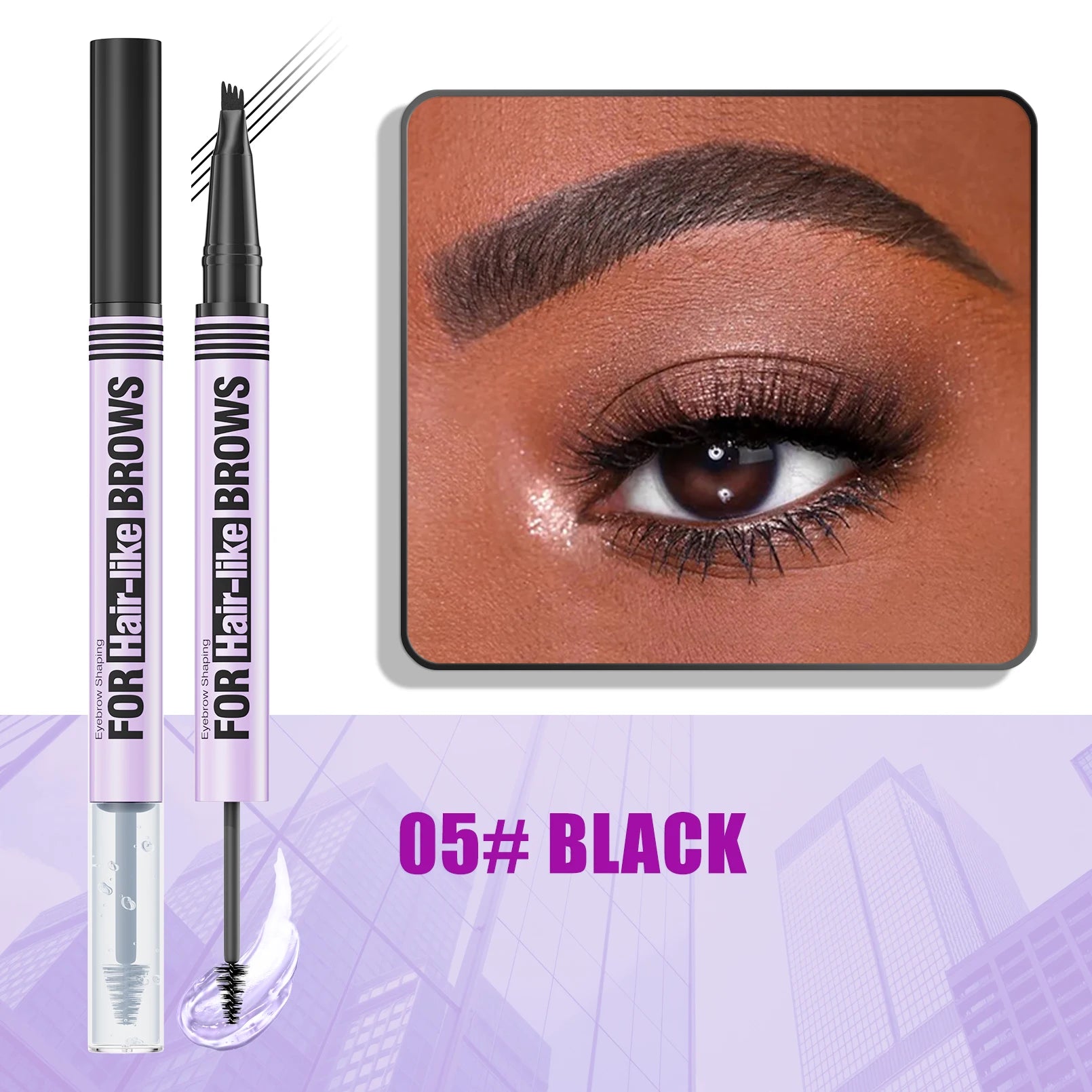 Sourcils Parfaits 2 en 1 - Gel & Crayon