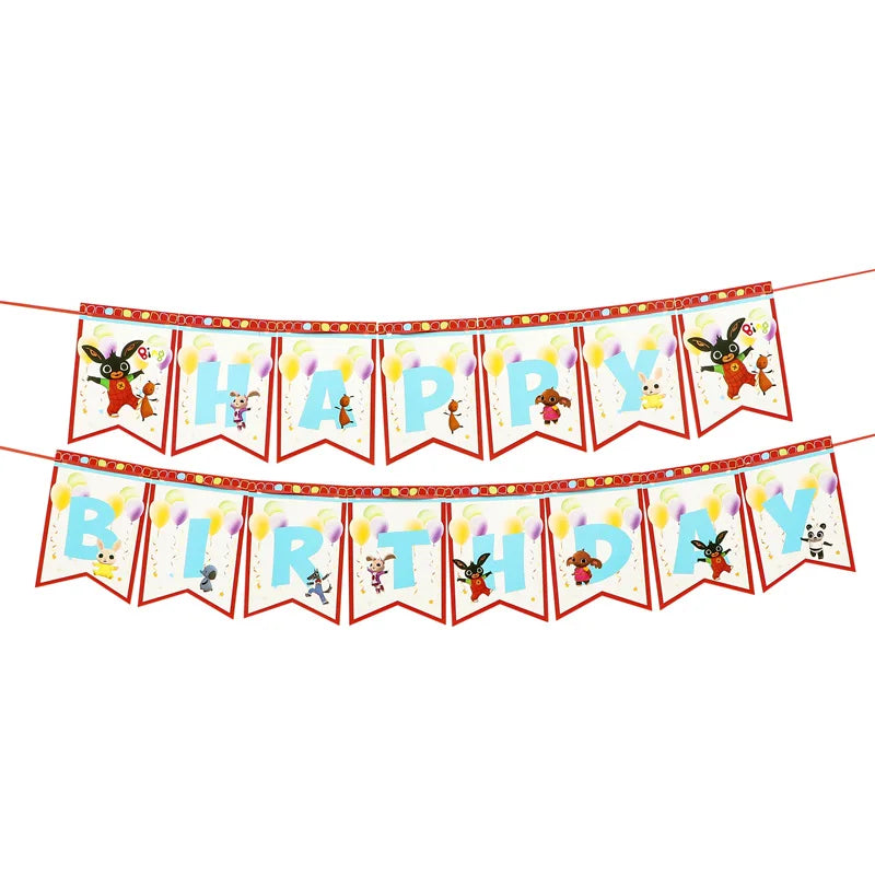 Fête Lapin Rouge et Noir