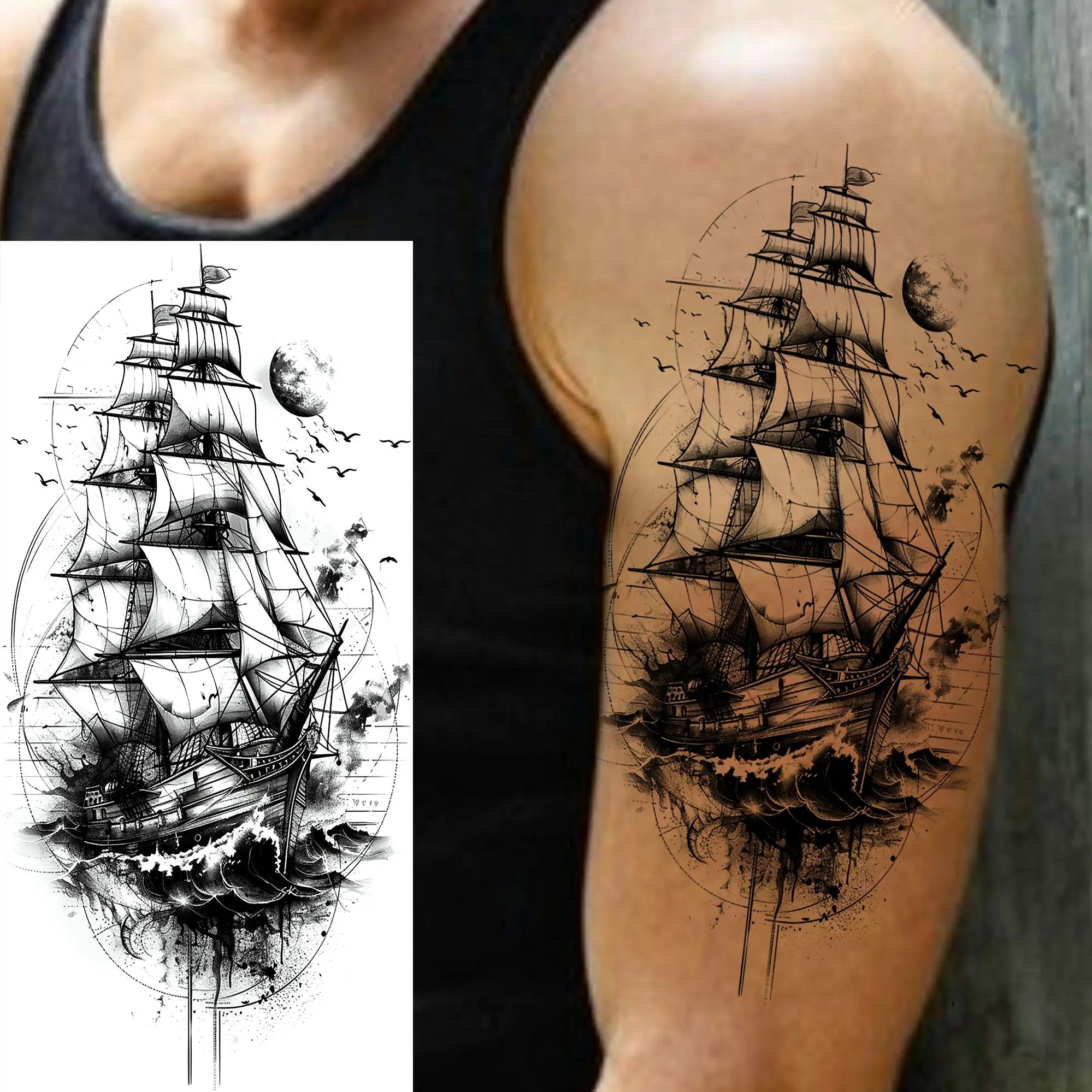 Tatouages Pirates Nautiques Éternels