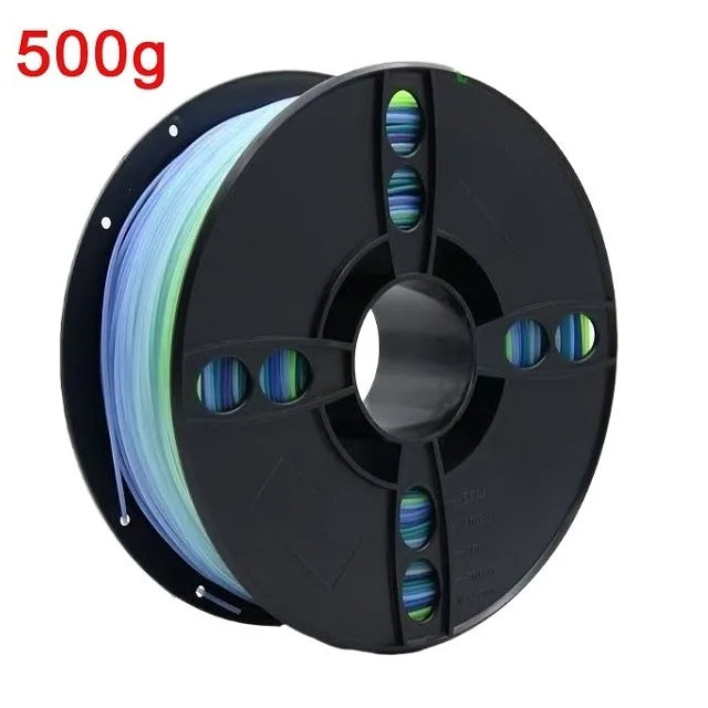 Filament 3D TPU Arc-en-Ciel Flexible 1,75mm 1kg