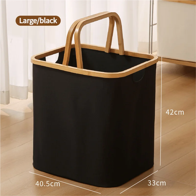 EcoFold Laundry Basket: Compact & Durable Storage