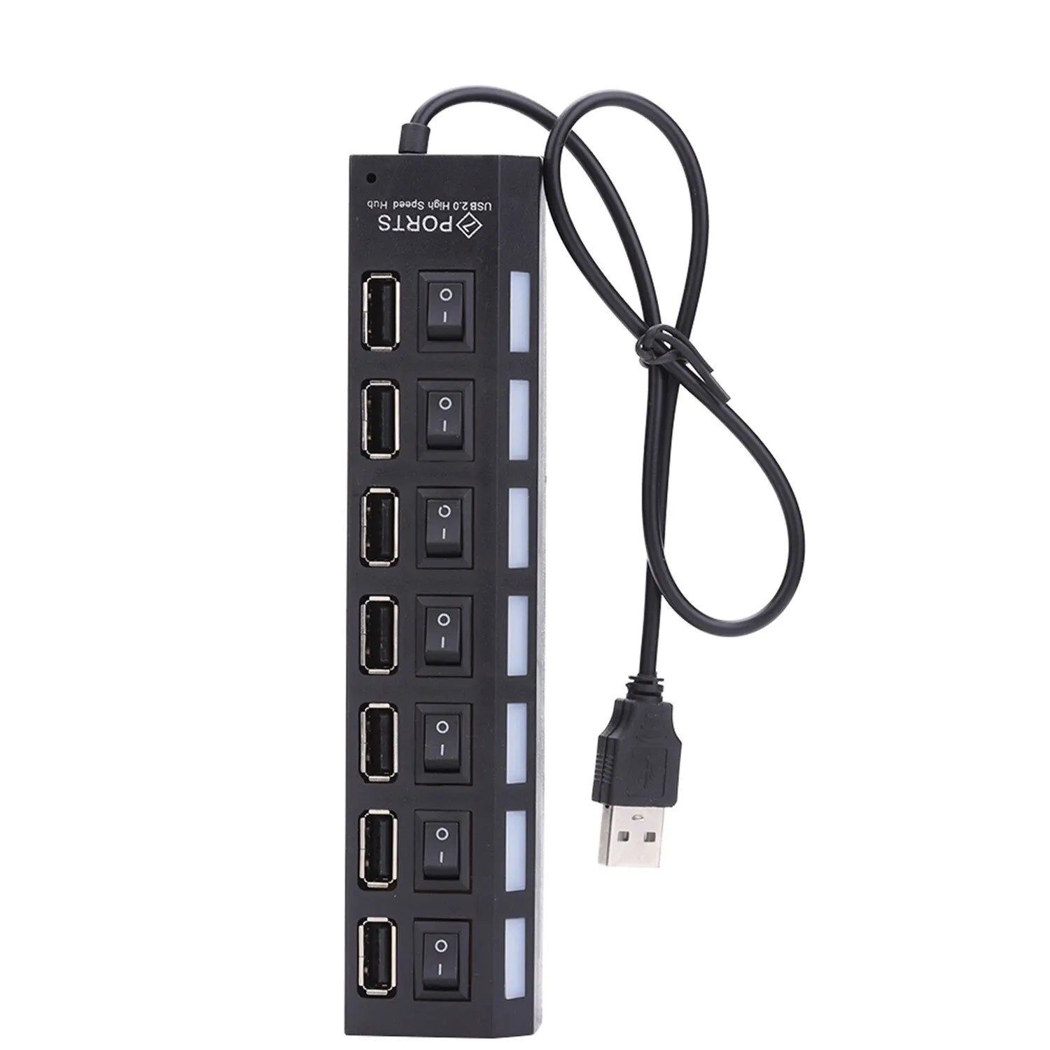 MultiPort USB Hub 7-in-1 Adapter by SUPMANGO