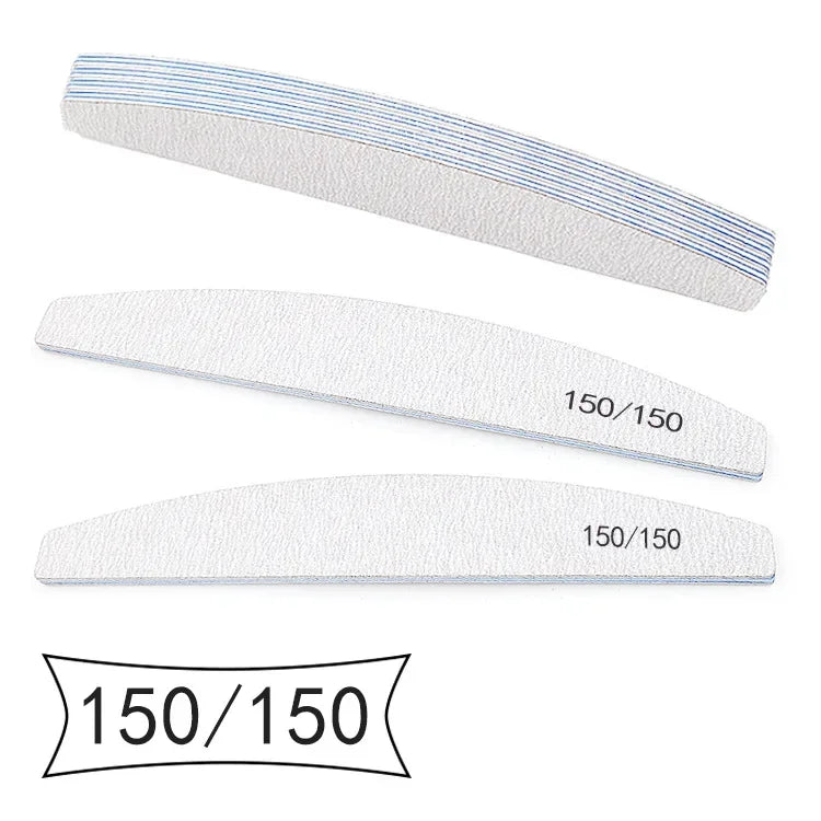 Pro Nail File Set: Thick Sanding Tools for Manicure