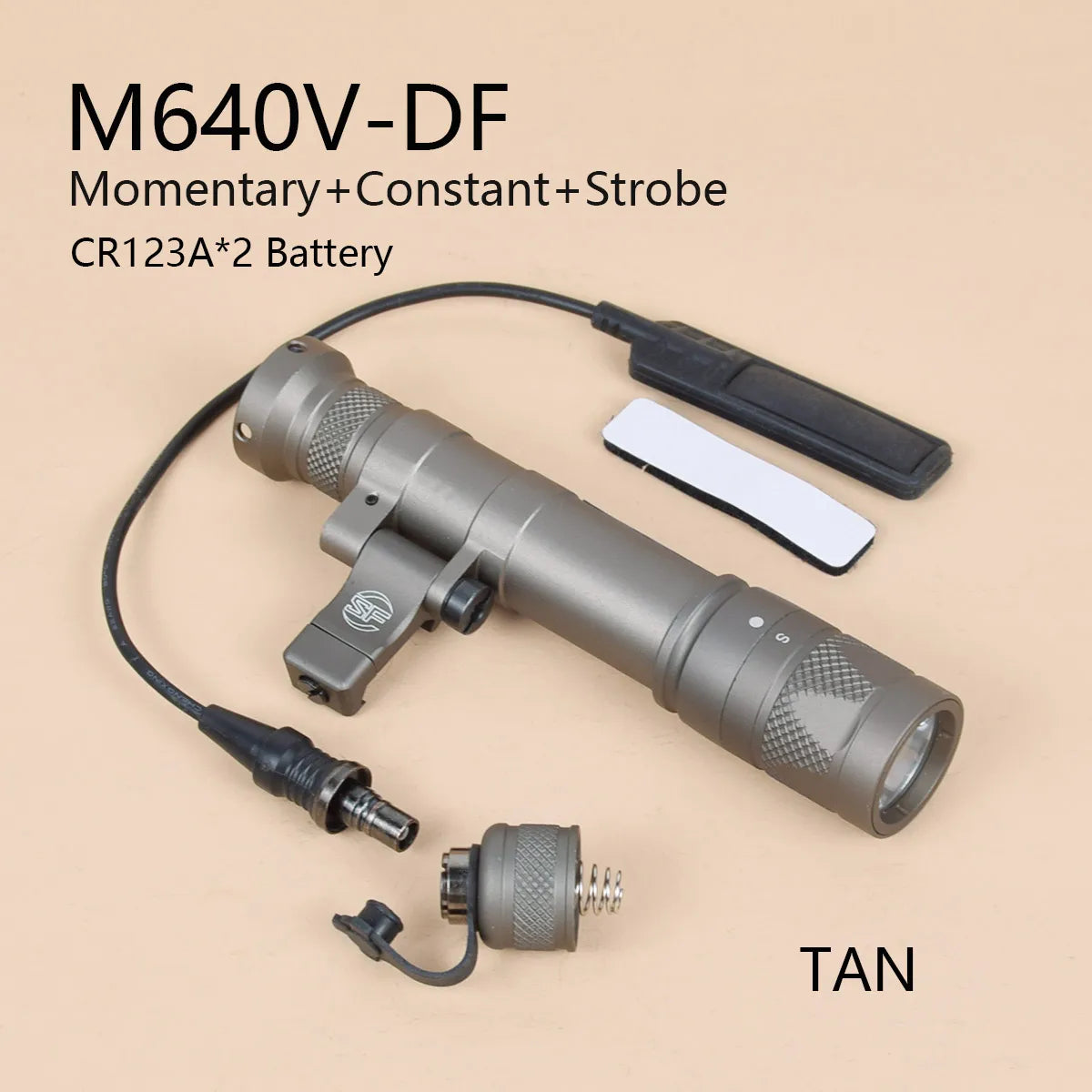 Surefire Éclat - Lampe Airsoft LED avec Rail Picatinny