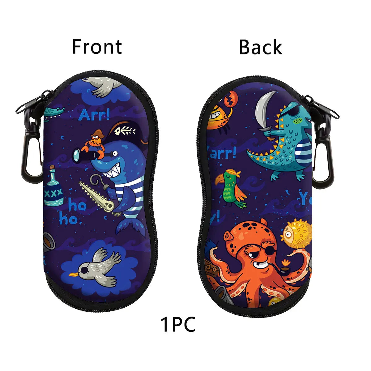 Sunflower Cat Eyewear Case - Trendy & Portable