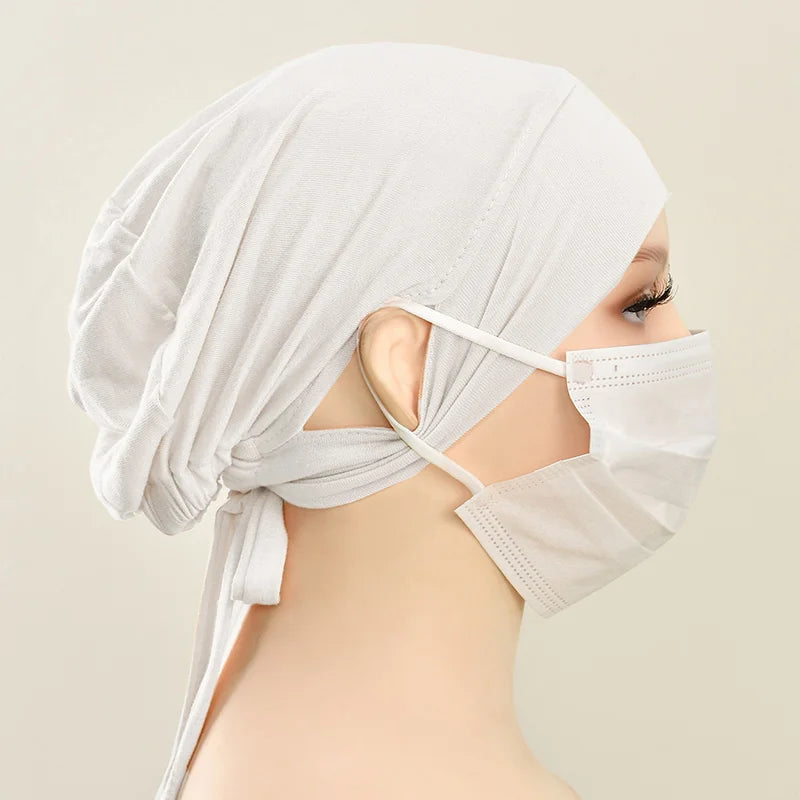 Bonnet Jersey Élégant avec Trou d'Oreille LAVEN