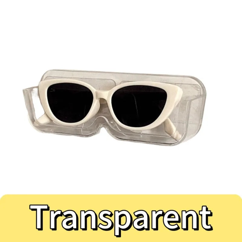 Wall-Mount Glasses Organizer: 1-3 Pairs Display Box