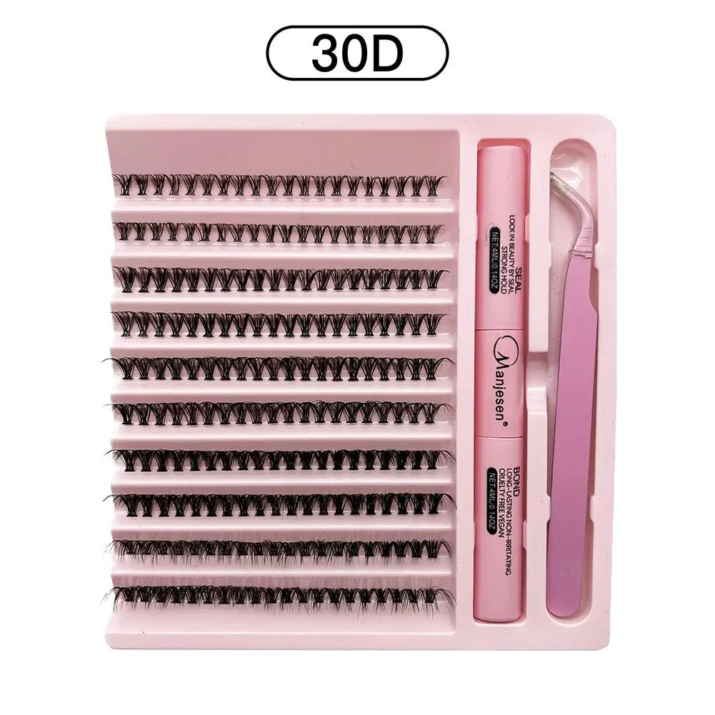 Kit Pro Cils 30D/40D/50D - Extension et Colle Essentielle