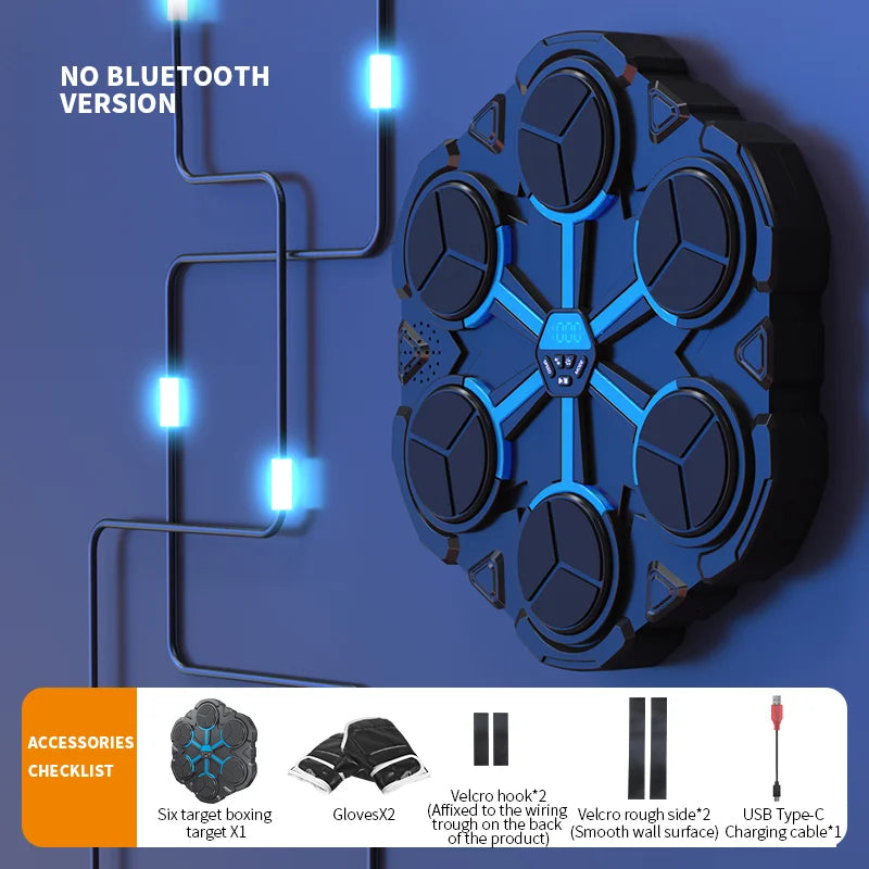 Boxe Musicale Kids: Cible Interactive Intelligente