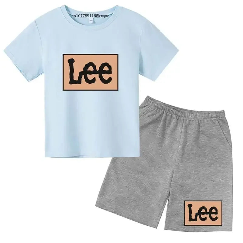 Été Enfant Style Décontracté - Ensemble 2pcs Mixte