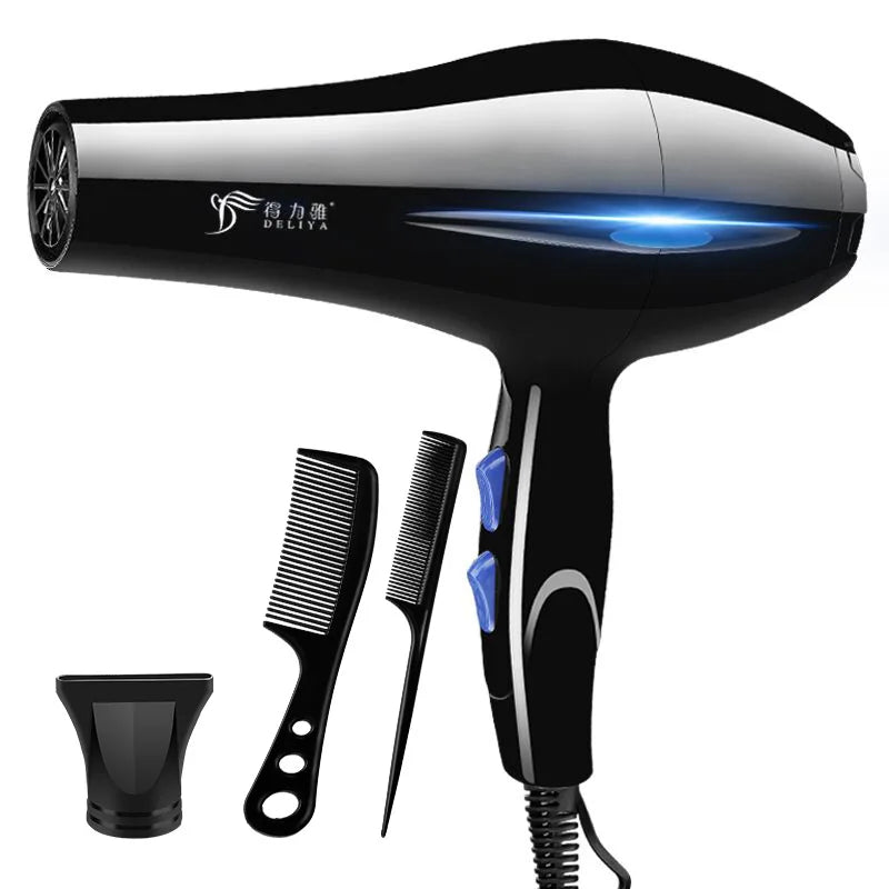 Sèche-Cheveux Ionique Pro 2200W - Chaleur Rapide & Froid