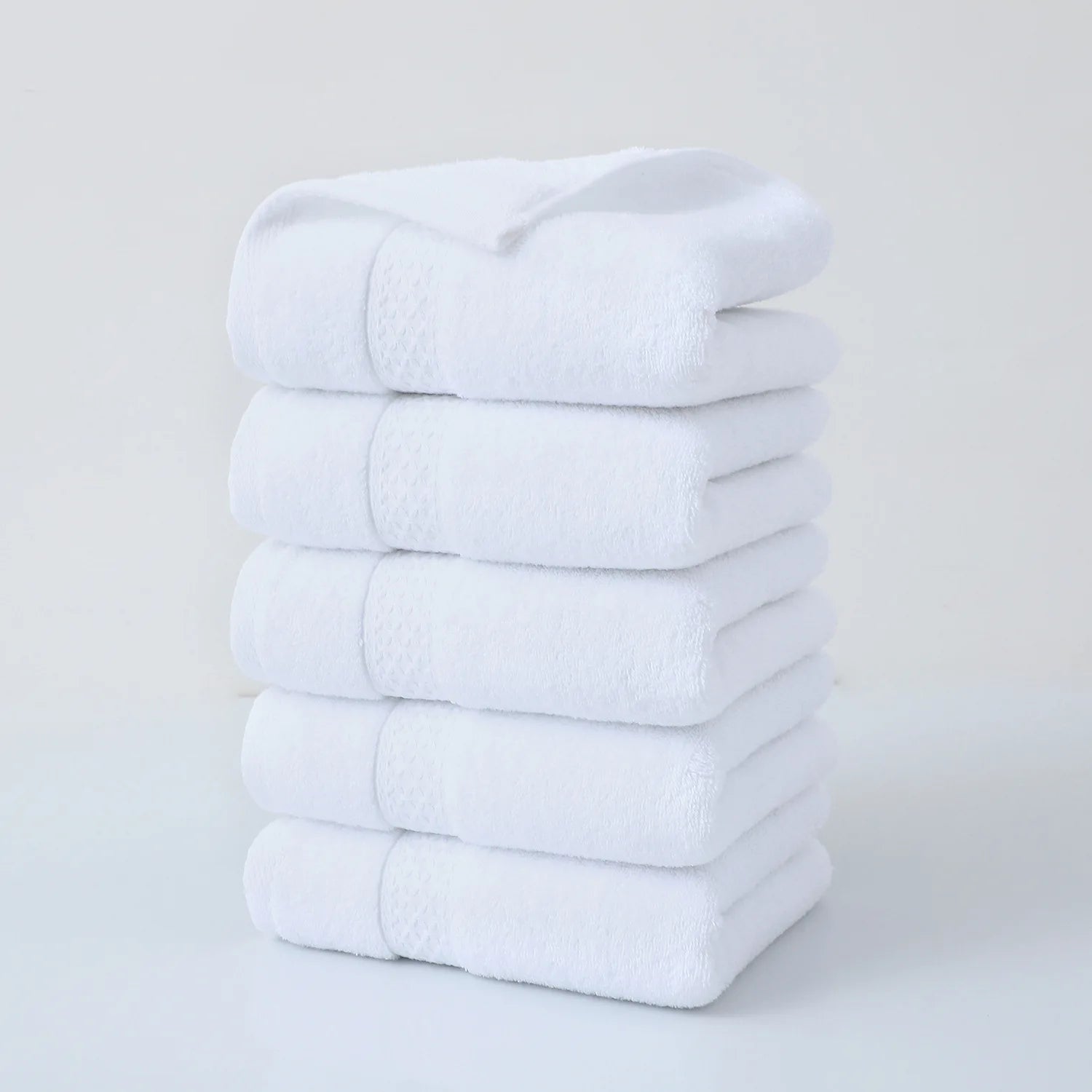 Serviettes Douces & Absorbantes Coton x5 Multi-usage