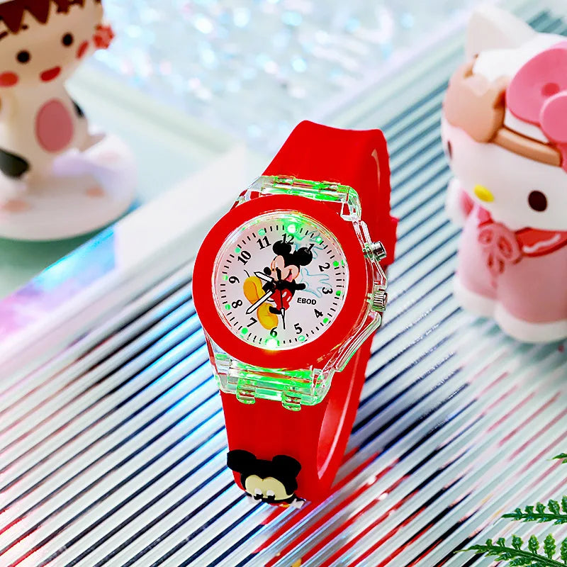 Montre Électronique Minnie Mouse - Cadeau Enfant Joyeux