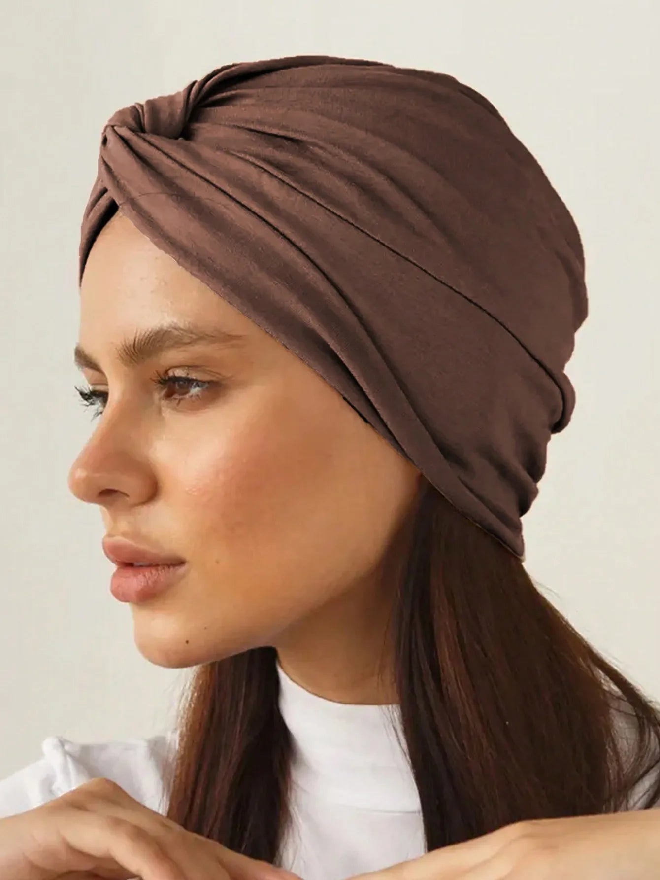 Turban Élégant: Casquette Hijab Chic pour Femme