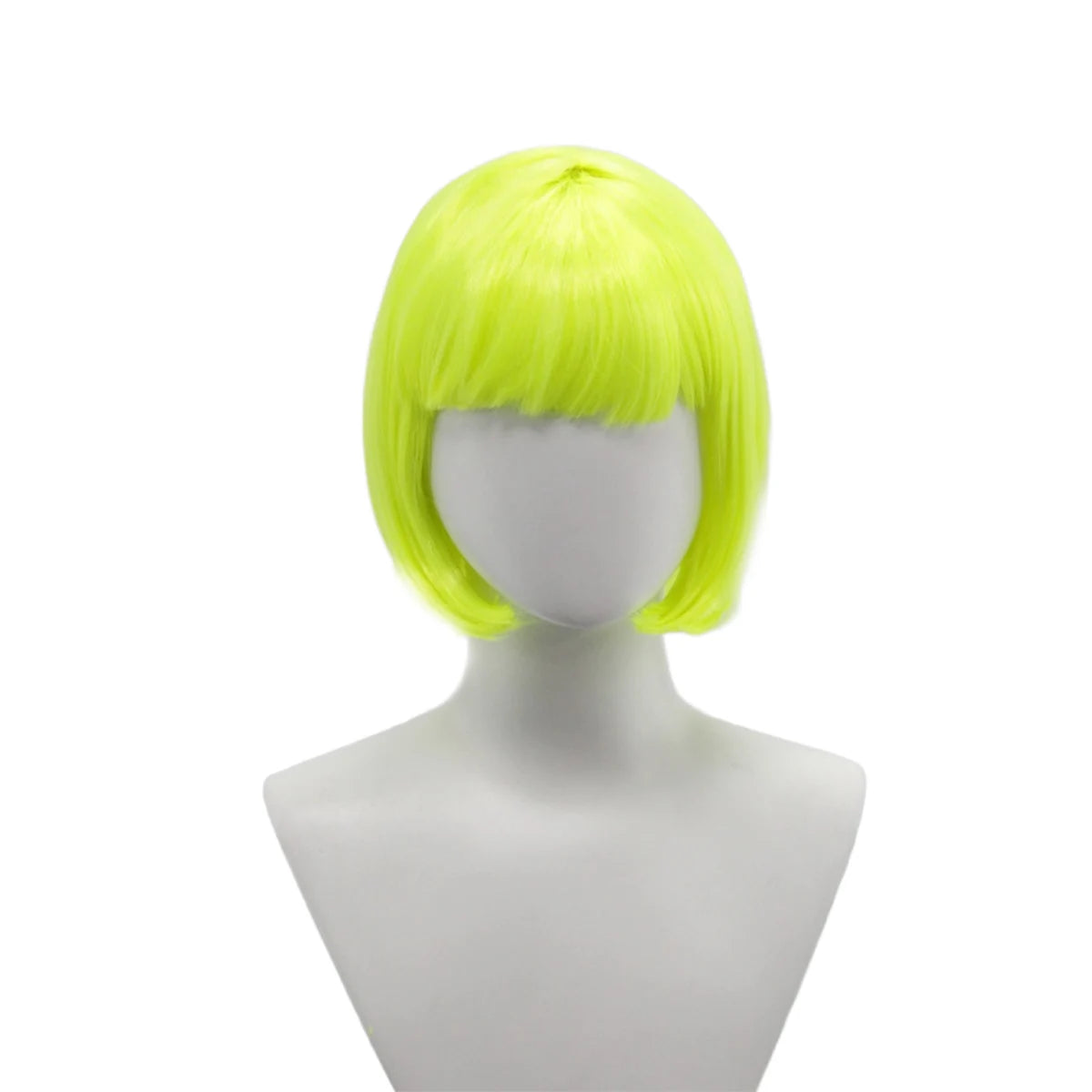 Perruque Bobo Néon Fun pour Fêtes et Cosplay