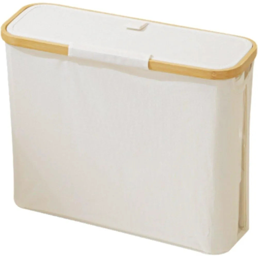 BambooFlex Toilet Paper Basket - Large & Foldable