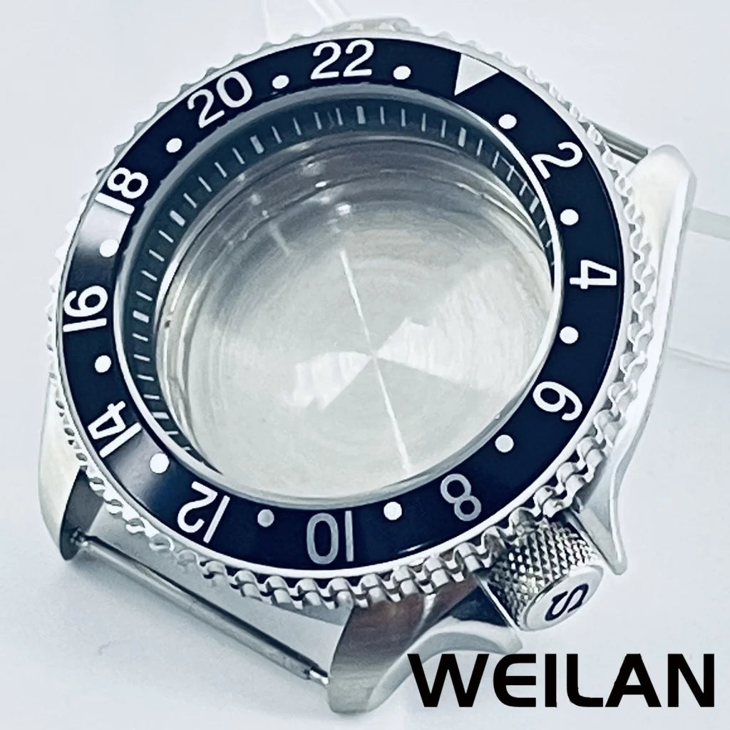 Boîtier Plongée 42mm NH35 Acier Inoxydable Argent