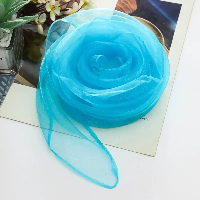 Foulard de Jonglage en Soie - 60cm, 21 Couleurs Vives