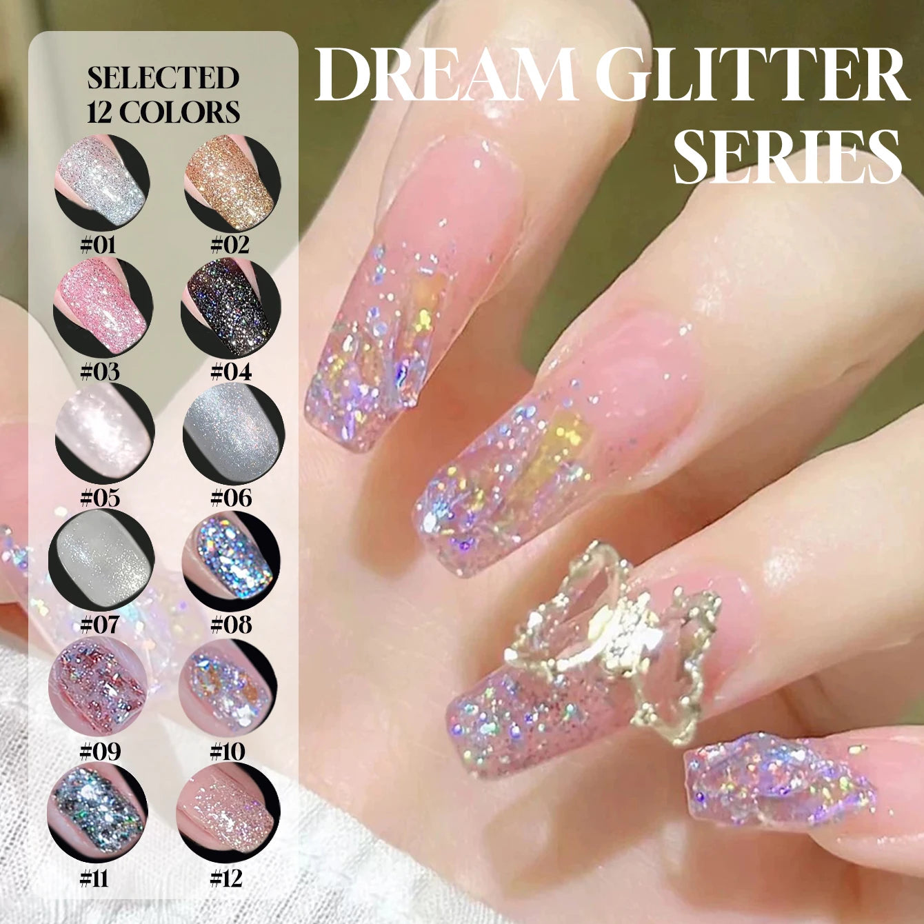 Gel Vernis Éclat Oolong 12 ml - MISS SHAKAN