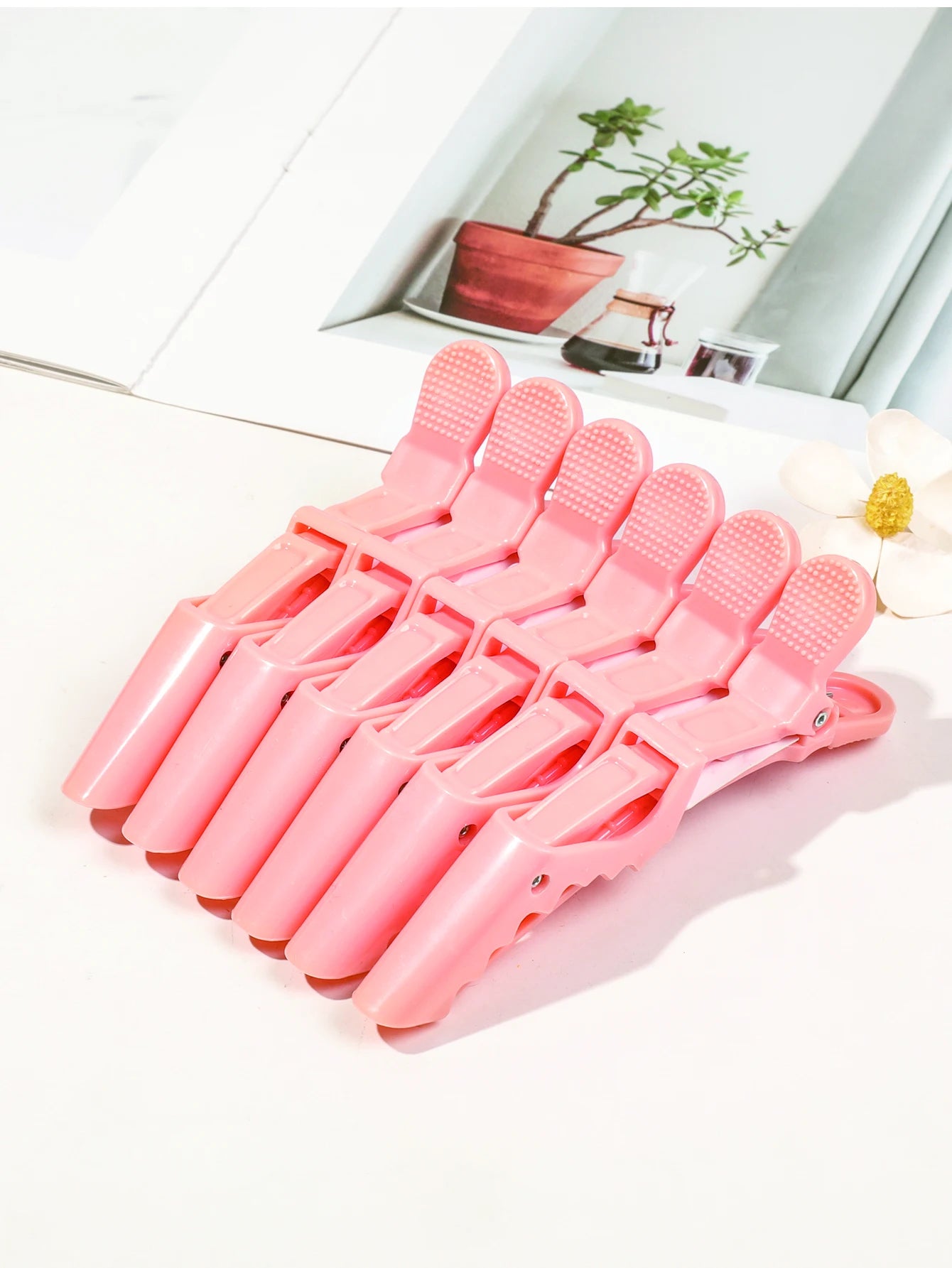 Pinces Crocodiles Douces Mixte 6 pcs