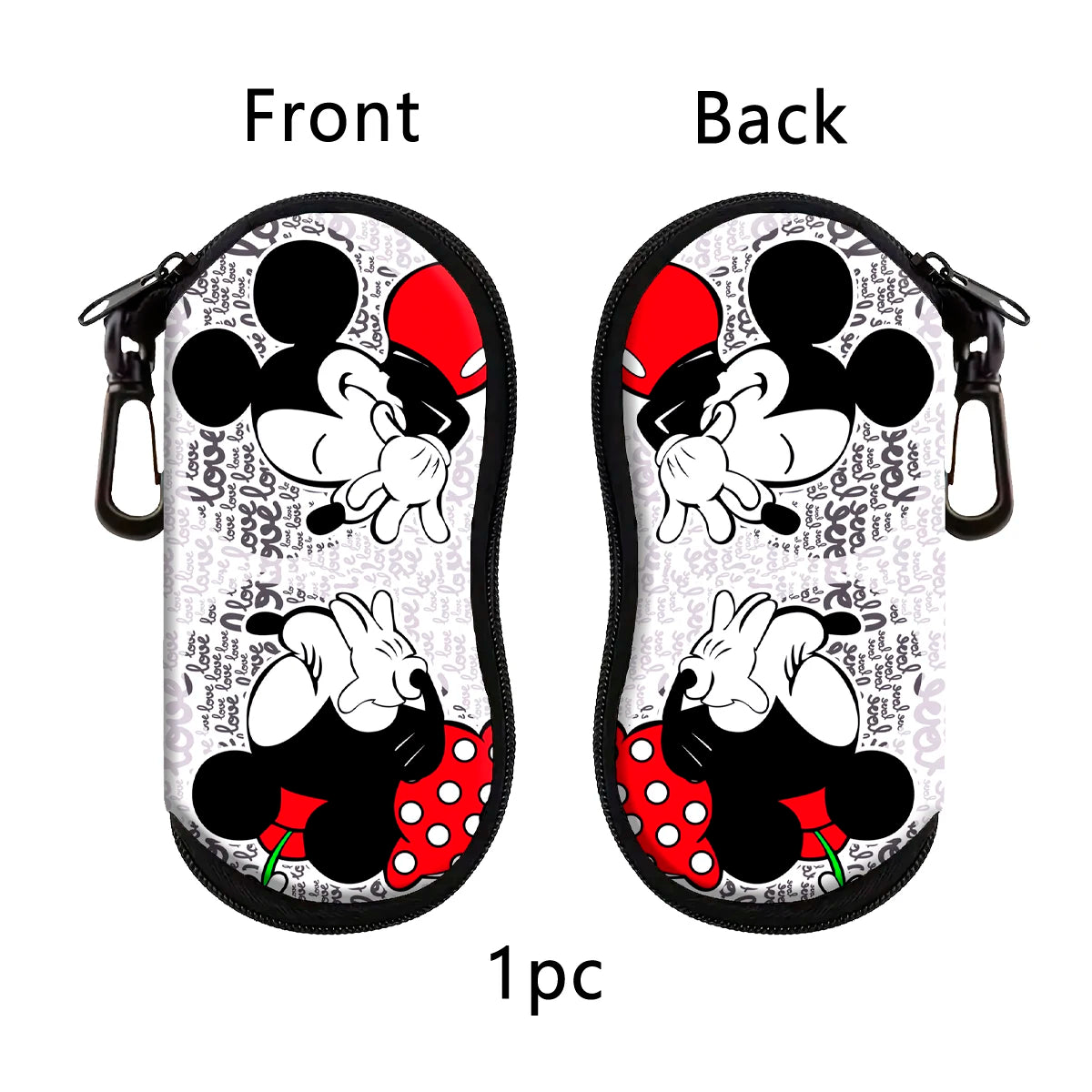 Anime Glasses Case: Mickey, Minnie & Friends