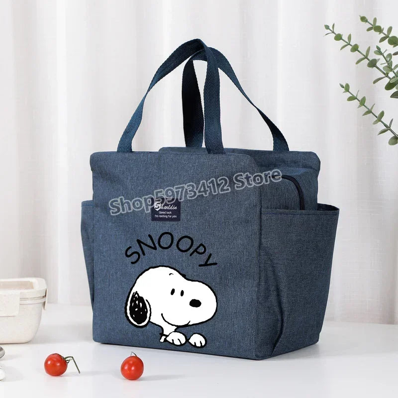 Snoopy's Insulated Bento Lunch Bag for Kids & Students