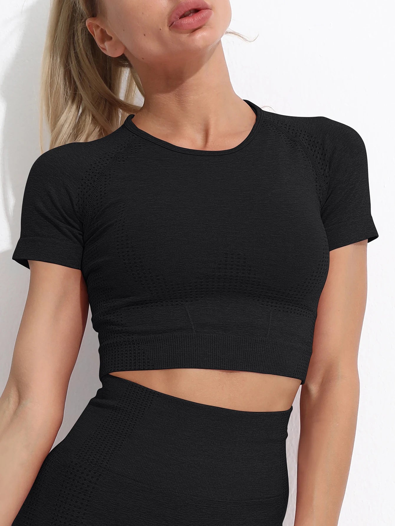 Top Yoga Femme Séchage Rapide Sans Couture