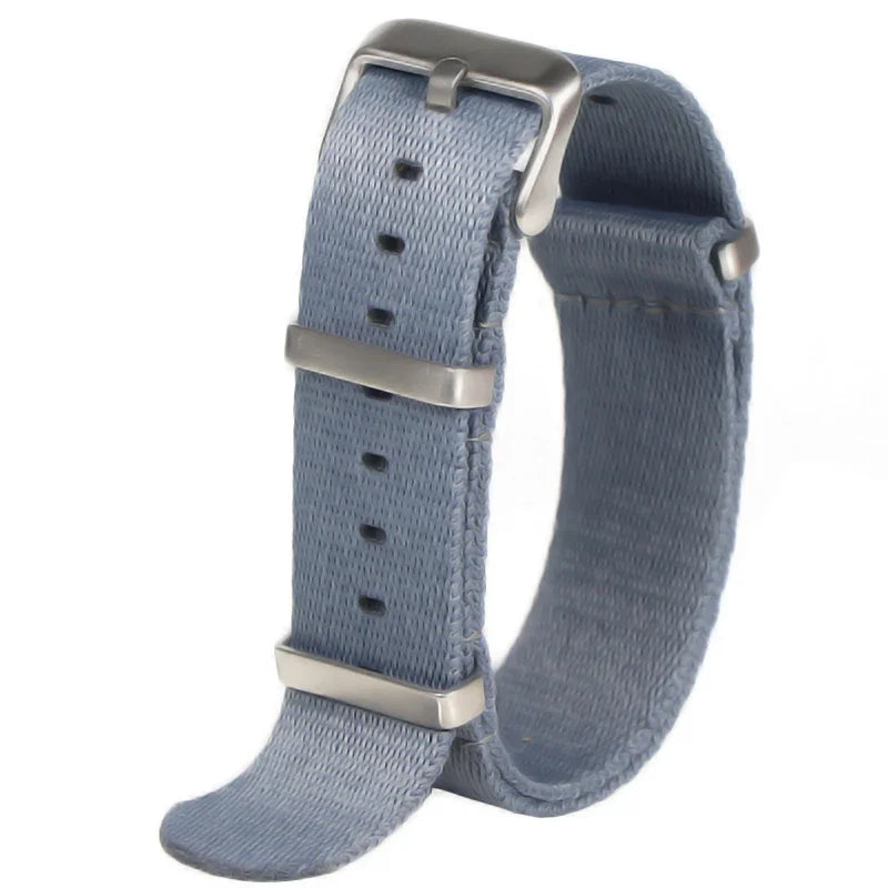 Bracelet Nylon 20/22mm Unisexe - Remplacement Chic