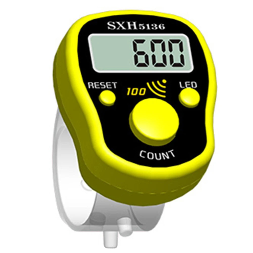LCD Mini Finger Counter with LED for Crafting